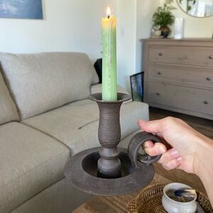 Vintage Handmade Chamberstick